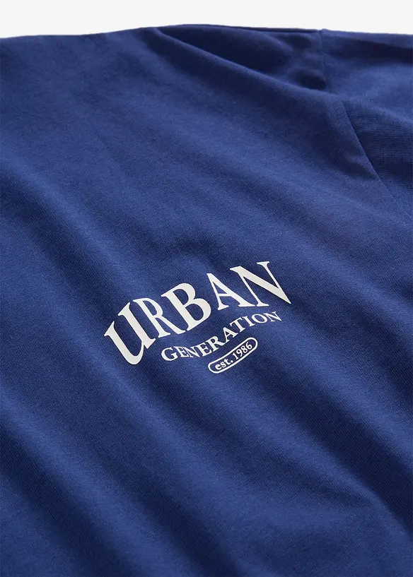 Oversize T-Shirt aus reiner Bio Baumwolle, bonprix