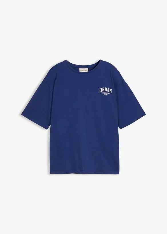 Oversize T-Shirt aus reiner Bio Baumwolle, bonprix
