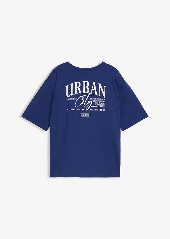 Oversize T-Shirt aus reiner Bio Baumwolle, bonprix