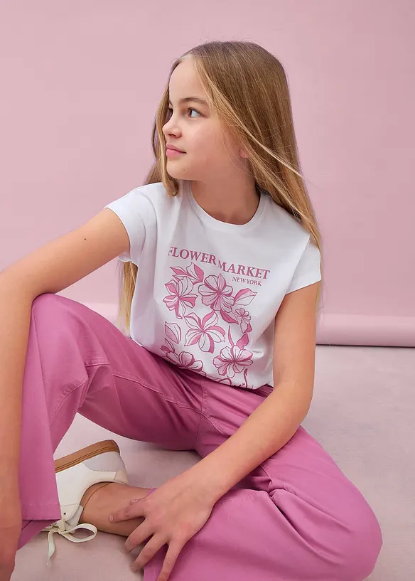 T-Shirt aus reiner Bio-Baumwolle, bonprix