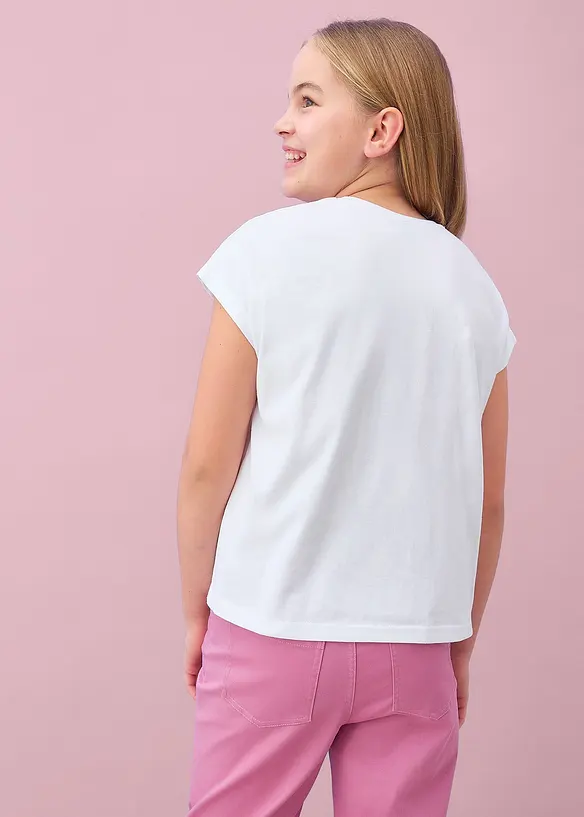 T-Shirt aus reiner Bio-Baumwolle, bonprix