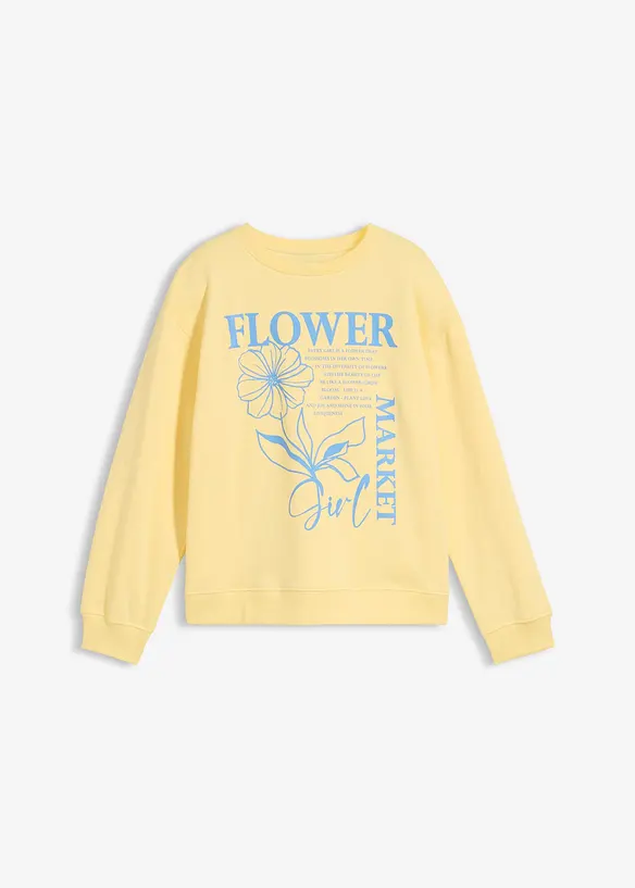 Sweatshirt aus reiner Bio Baumwolle, bonprix
