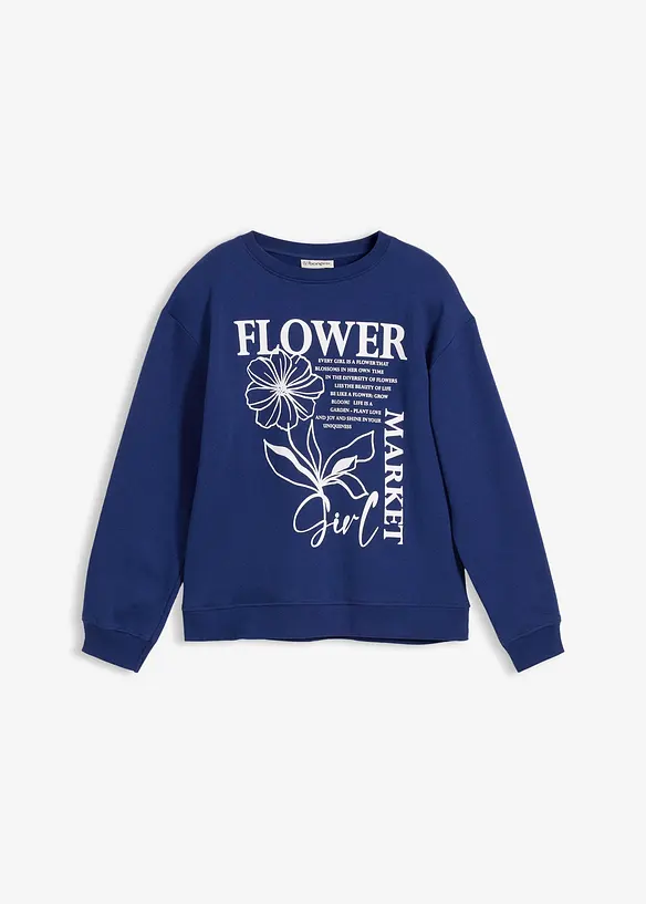 Sweatshirt aus reiner Bio Baumwolle, bonprix