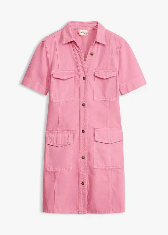 Minikleid aus reiner Baumwolle, bonprix