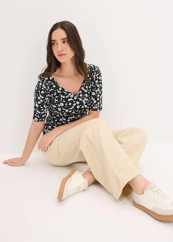 Cargohose aus reiner Baumwolle, bonprix