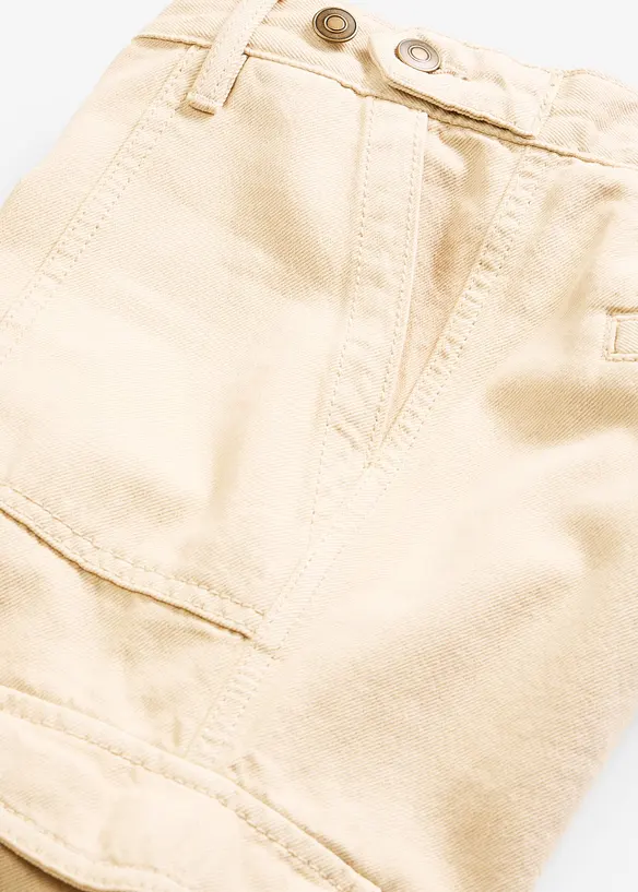 Cargohose aus reiner Baumwolle, bonprix