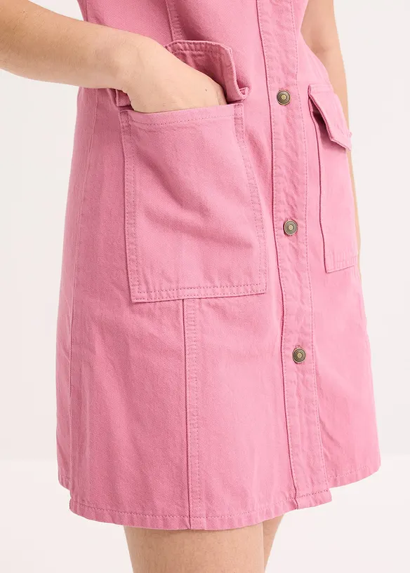 Minikleid aus reiner Baumwolle, bonprix