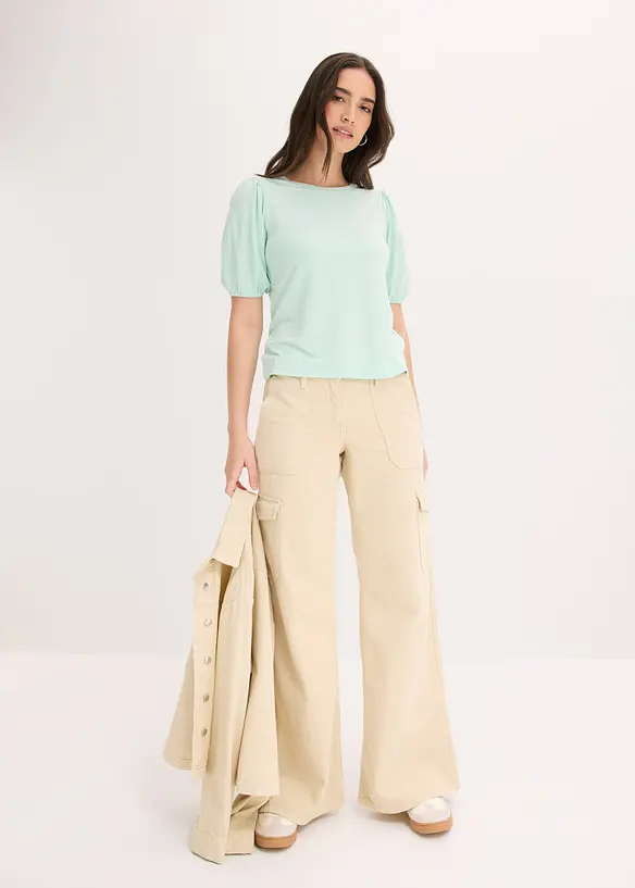 Shirt aus softem Viskose-Mix, bonprix