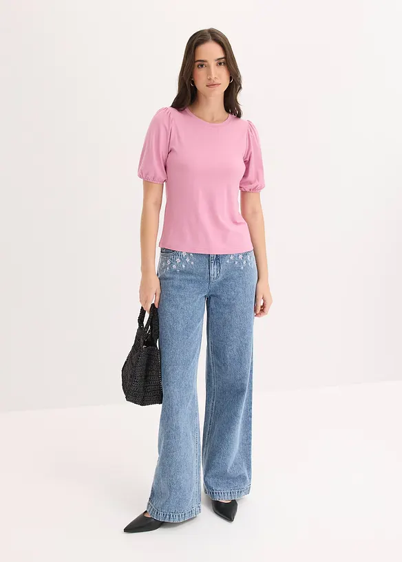 Shirt aus softem Viskose-Mix, bonprix