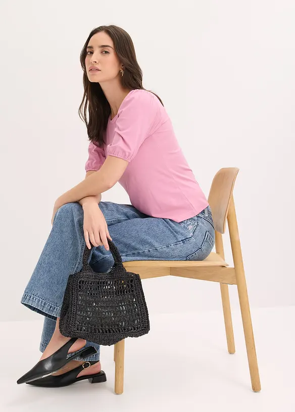 Shirt aus softem Viskose-Mix, bonprix