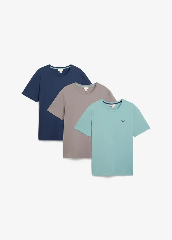 T-Shirt (3er Pack), bonprix
