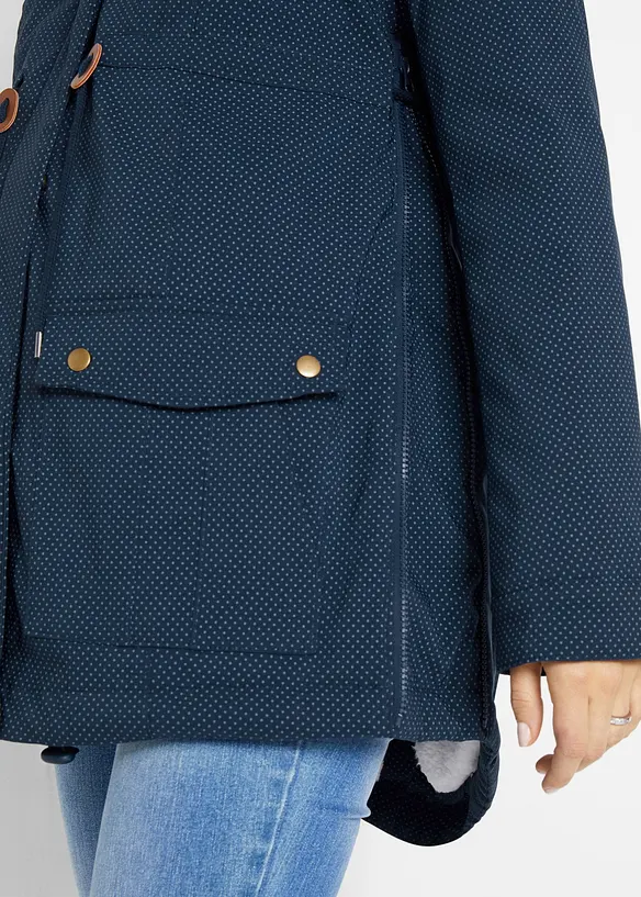 3-in-1 kuschelig gef&uuml;tterte Umstands- und Tragejacke, bonprix