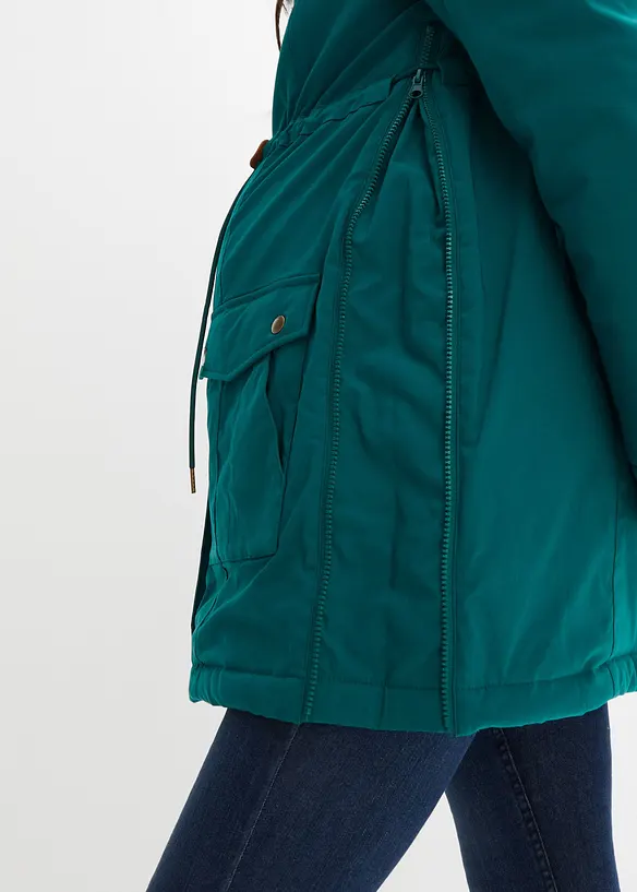 Veste de grossesse et de portage 3en1 avec doublure peluche, bonprix