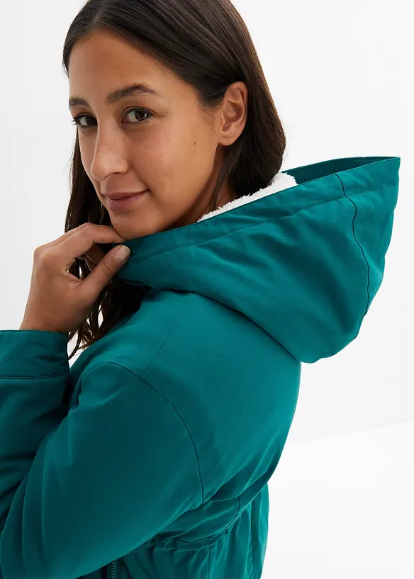 Veste de grossesse et de portage 3en1 avec doublure peluche, bonprix