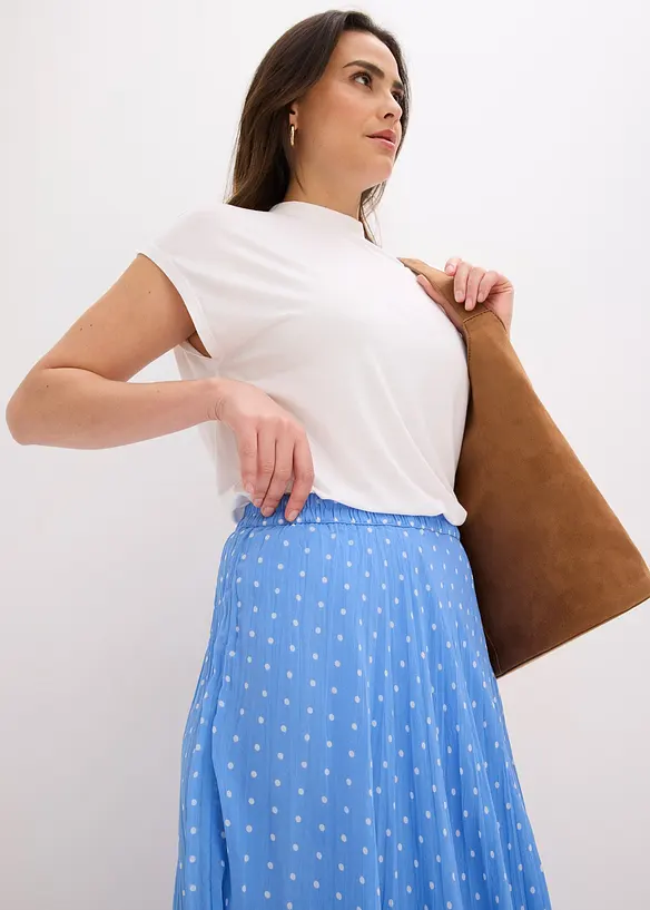 Chiffon-Rock in Crash-Optik, bonprix