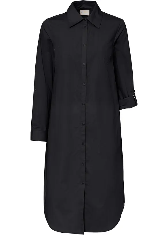 Robe-chemise en popeline de coton, bonprix