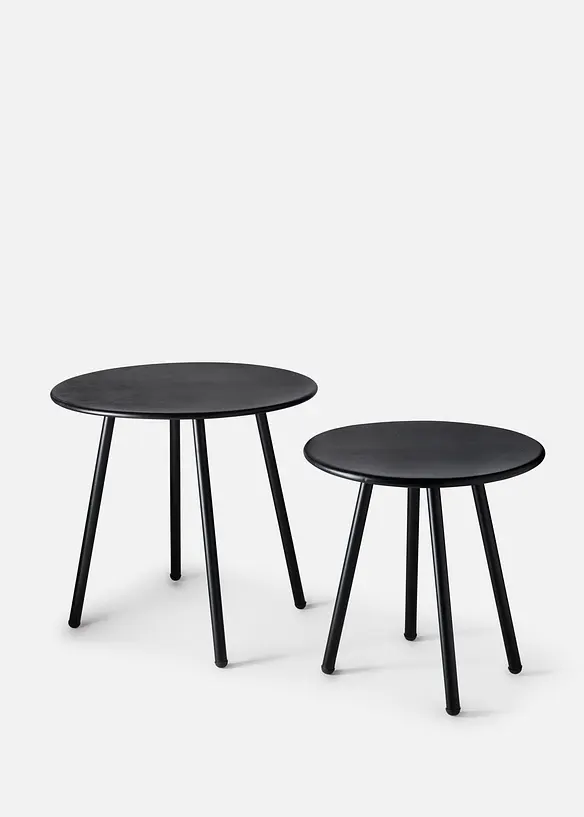 Lot de 2 tables d&rsquo;appoint, bonprix