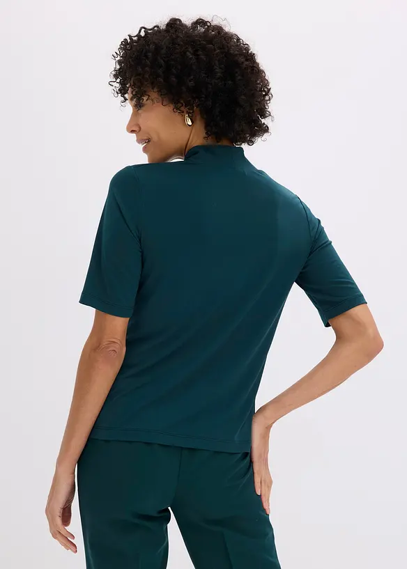 Shirt mit Kelchkragen, bonprix