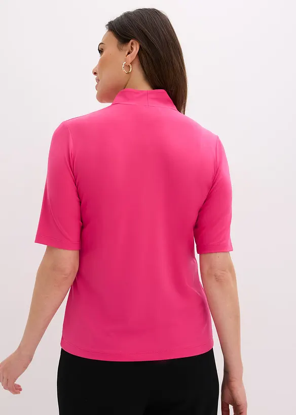 Shirt mit Kelchkragen, bonprix