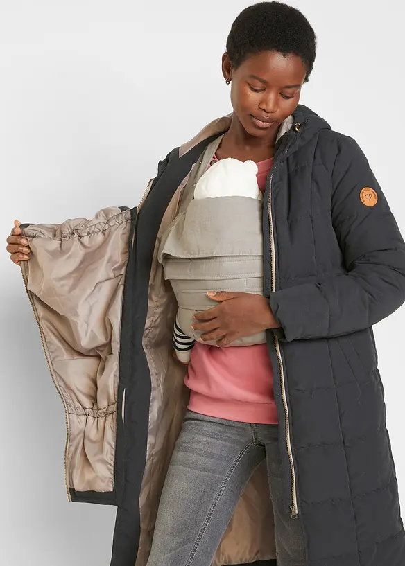 Doudoune 3en1 de grossesse et de portage, bonprix