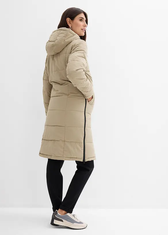 3-in-1 Umstandssteppmantel und Tragemantel, bonprix