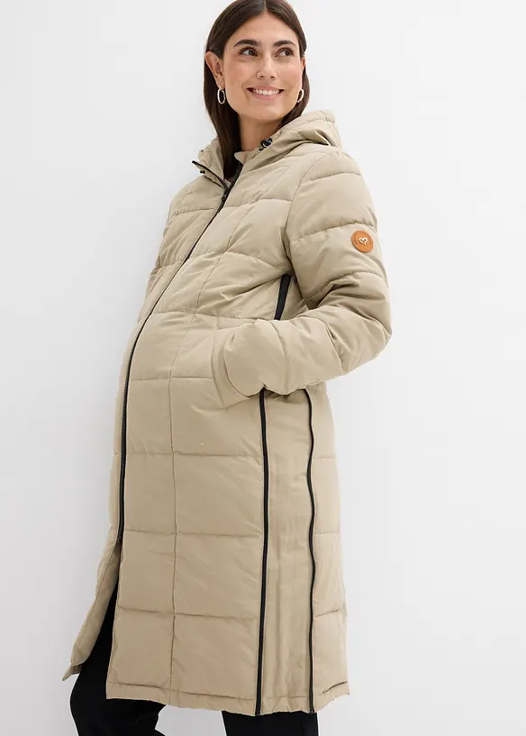 3-in-1 Umstandssteppmantel und Tragemantel, bonprix