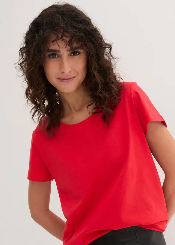 Rundhals-Shirt  (5er-Pack), bonprix