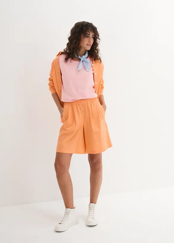 Rundhals-Shirt  (5er-Pack), bonprix