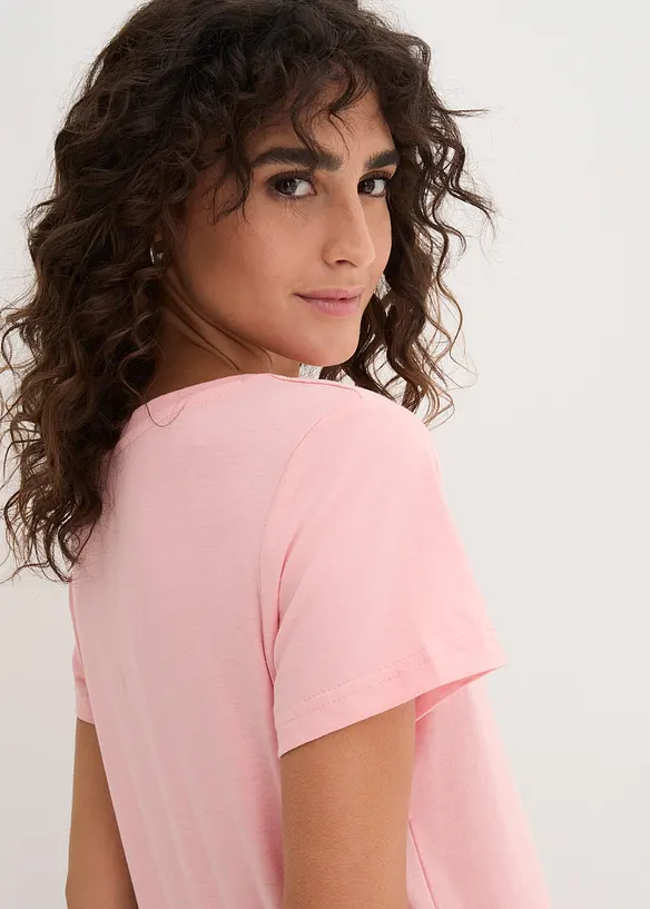 Rundhals-Shirt  (5er-Pack), bonprix