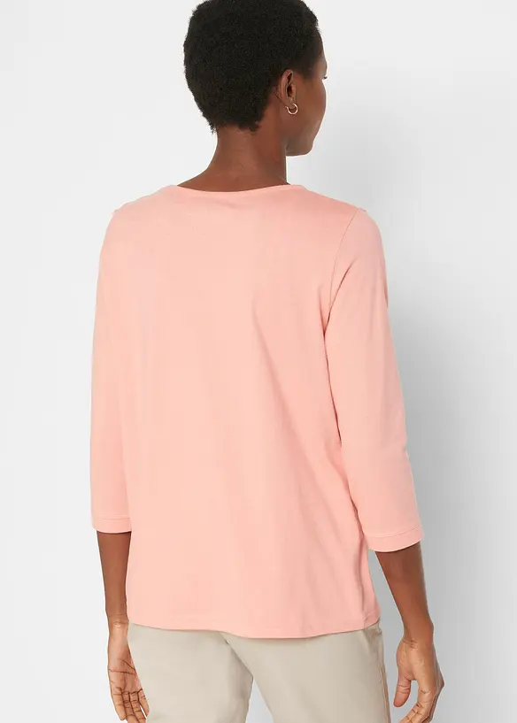 Lot de 5 T-shirts manches 3/4, bonprix