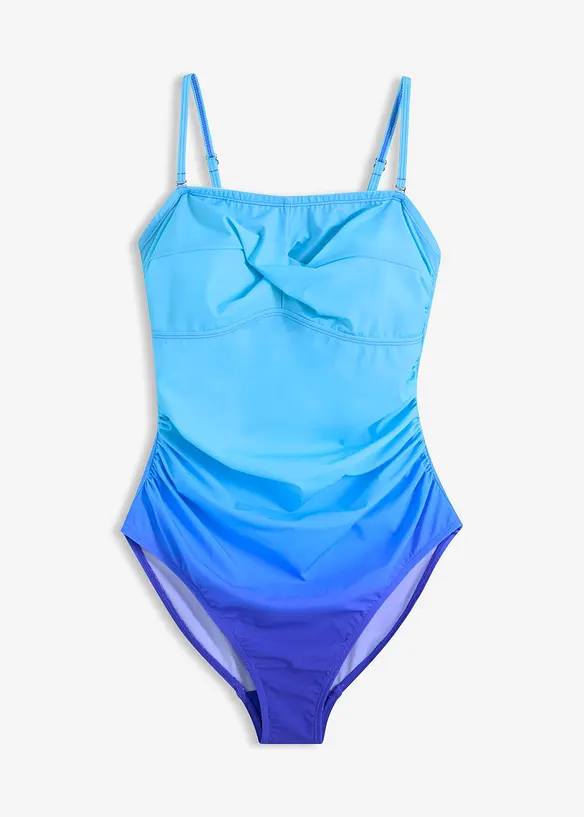 Light Shape-Badeanzug mit Wickeloptik, bonprix