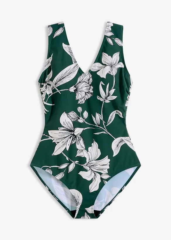 Light Shape-Badeanzug mit breiten Tr&auml;gern, bonprix