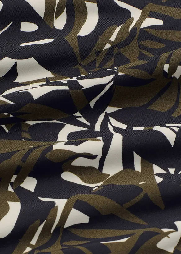 Maillot 1 pi&egrave;ce sculptant &agrave; col en V, maintien mod&eacute;r&eacute;, bonprix