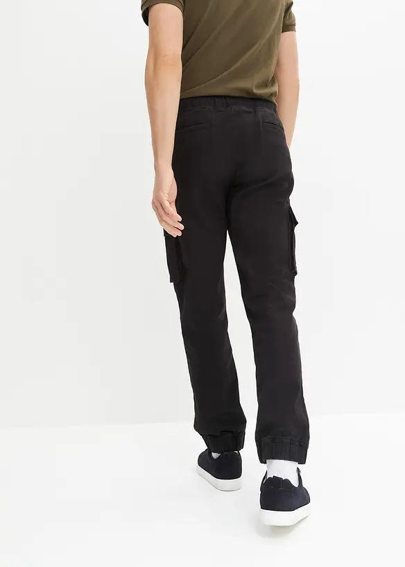 Pantalon jogger cargo droit, regular, bonprix
