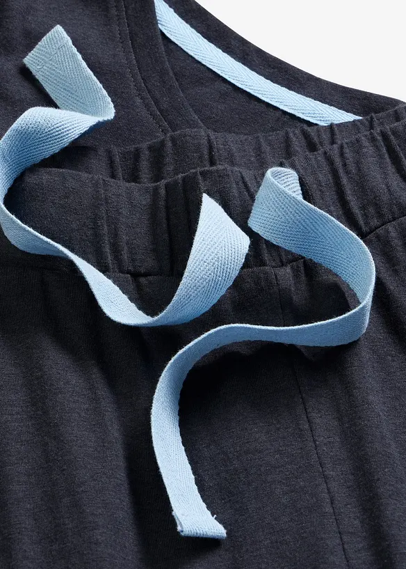 Capri-Pyjama aus softem Viskose-Mix, bonprix