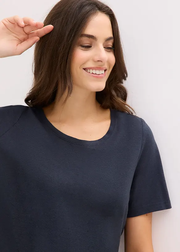 Capri-Pyjama aus softem Viskose-Mix, bonprix