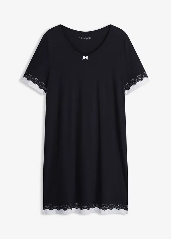 Nachthemd aus softem Viskose-Mix, bonprix