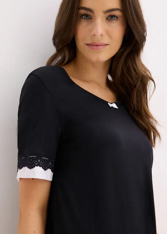 Nachthemd aus softem Viskose-Mix, bonprix