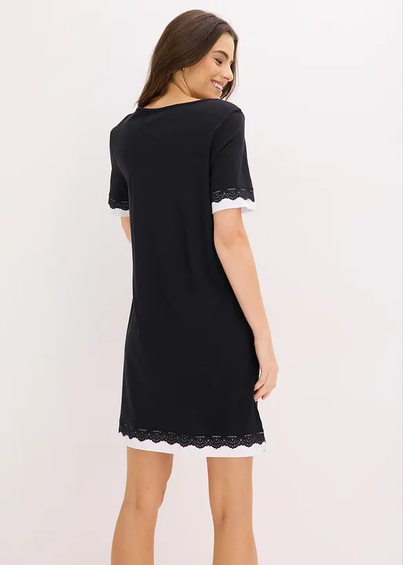 Nachthemd aus softem Viskose-Mix, bonprix