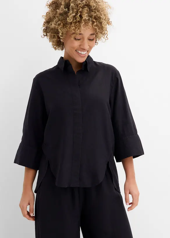 Chemisier en mati&egrave;re rafra&icirc;chissante, bonprix