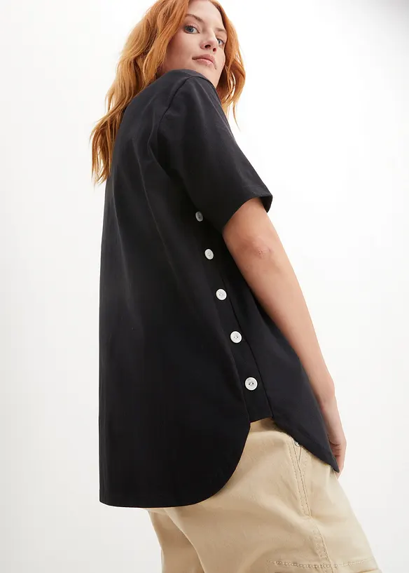 Weites T-Shirt aus Bio-Baumwolle, bonprix