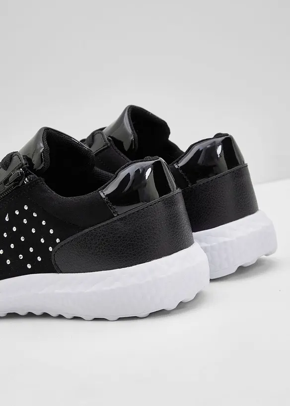 Sneaker mit Glitzersteinen, bonprix