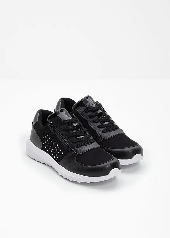 Sneaker mit Glitzersteinen, bonprix