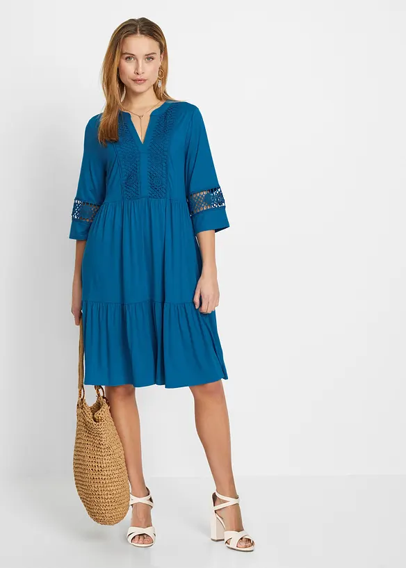 Robe-tunique en viscose douce, bonprix