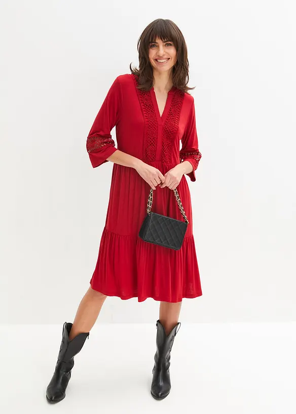 Tunika-Kleid aus softer Viskose, bonprix