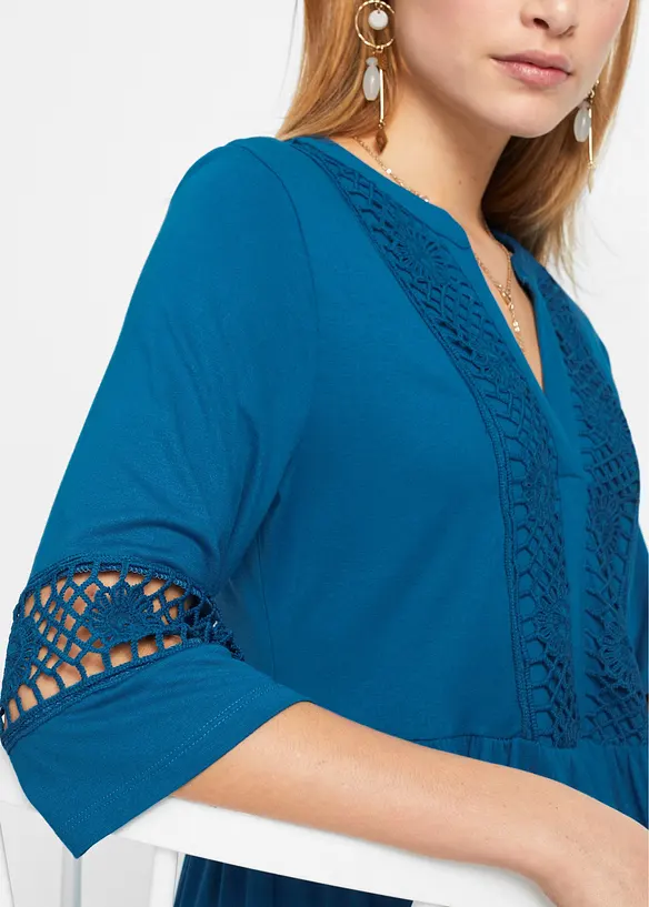 Robe-tunique en viscose douce, bonprix