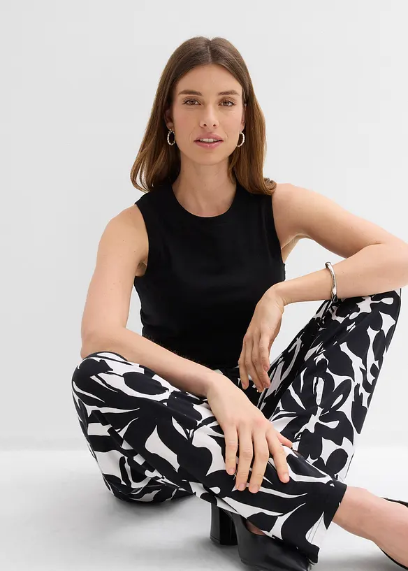 Jersey-Hose aus Viskose-Mix, bonprix