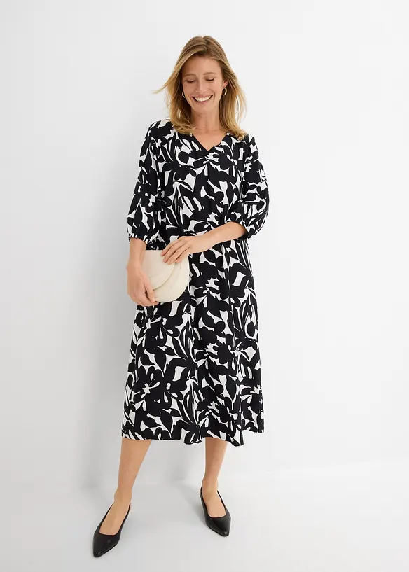 Robe longue en viscose fluide, bonprix