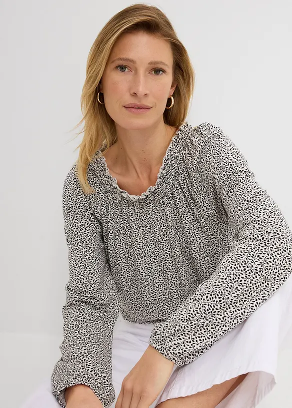 T-shirt manches longues, bonprix