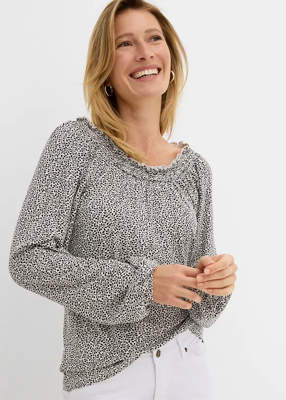 T-shirt manches longues, bonprix